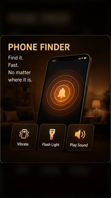 Vedetor Find My Phone visual